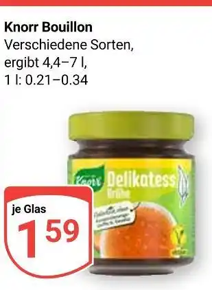 Globus Knorr bouillon Angebot