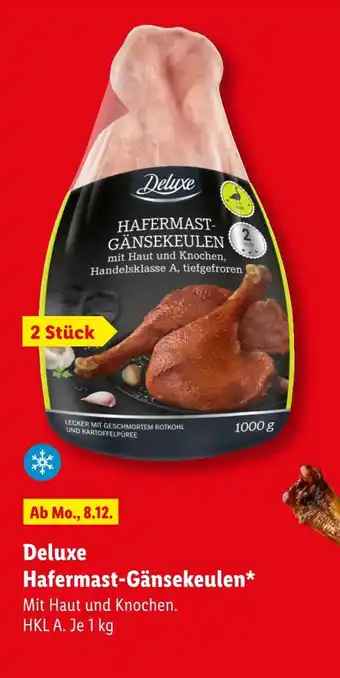 Lidl Deluxe hafermast-gänsekeulen Angebot