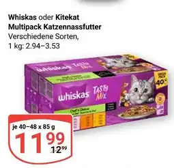 Globus Whiskas multipack katzennassfutter Angebot