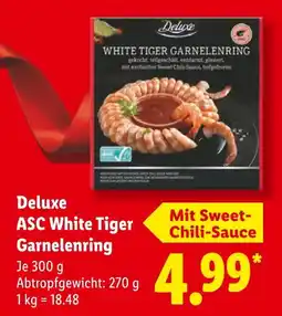 Lidl Deluxe asc white tiger garnelenring Angebot