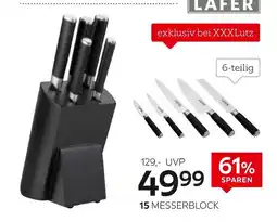 XXXLutz Lafer messerblock „pure“ Angebot