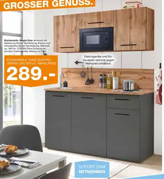 Segmüller Küchenzeile single one Angebot