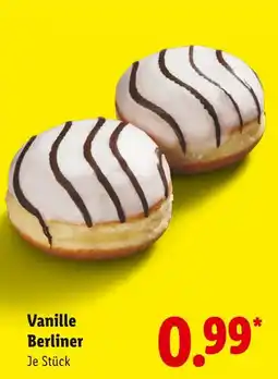 Lidl Vanille berliner Angebot