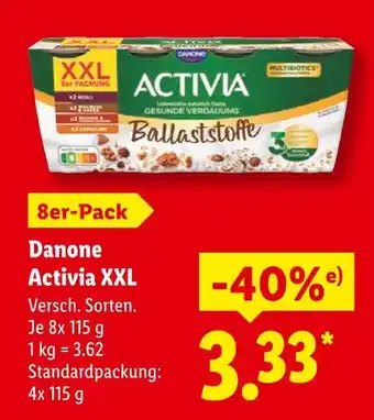 Lidl Danone activia xxl Angebot
