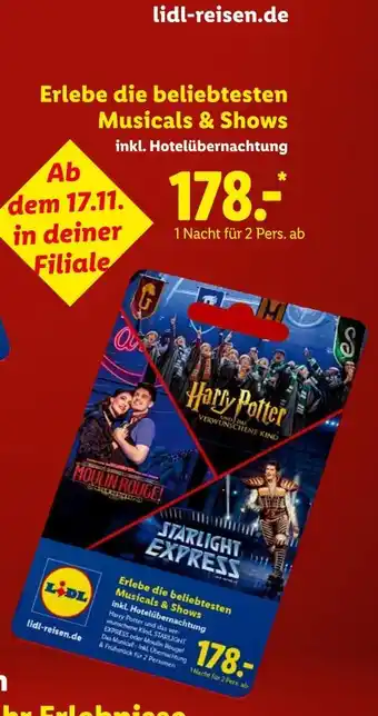 Lidl Musicals & shows Angebot
