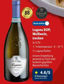 Lidl Ca' del lago lugana dop, weißwein, trocken Angebot