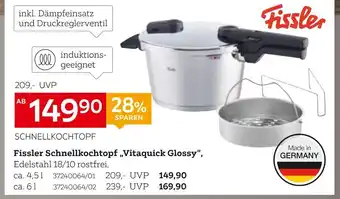 XXXLutz Fissler schnellkochtopf vitaquick glossy ca. 4,5 l Angebot