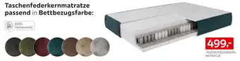 XXXLutz Taschenfederkernmatratze passend in bettbezugsfarbe Angebot