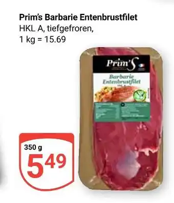 Globus Prim's barbarie entenbrustfilet Angebot