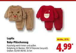 Lidl Lupilu baby-plüschanzug Angebot