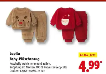 Lidl Lupilu baby-plüschanzug Angebot