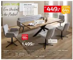 XXXLutz Esstischlinea natura Angebot