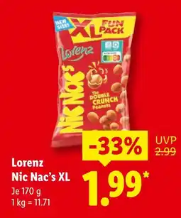 Lidl Lorenz nic nac’s xl Angebot