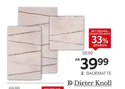 XXXLutz Dieter knoll badematte „stripe“ Angebot