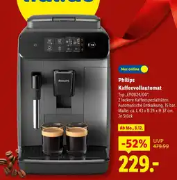 Lidl Philips kaffeevollautomat Angebot