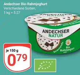 Globus Andechser bio-rahmjoghurt Angebot