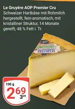 Globus Le gruyère aop premier cru Angebot