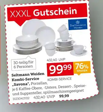 XXXLutz Seltmann weiden kombi-service „savona“ Angebot