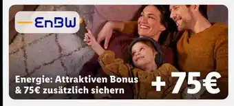 Lidl Enbw attraktiven bonus & 75€ zusätzlich sichern Angebot