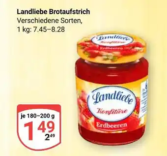 Globus Landliebe brotaufstrich Angebot