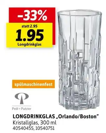 SCONTO Peill + putzler longdrinkglas „orlando/boston“ Angebot