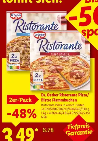 Lidl Dr. oetker ristorante pizza Angebot