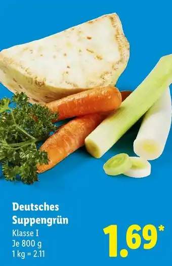 Lidl Deutsches suppengrün Angebot