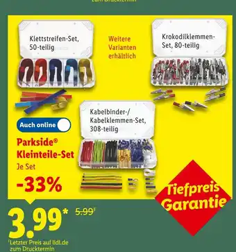 Lidl Parkside klettstreifen-set Angebot