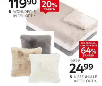 XXXLutz Dieter knoll kissenhülle in felloptik „secco“ Angebot