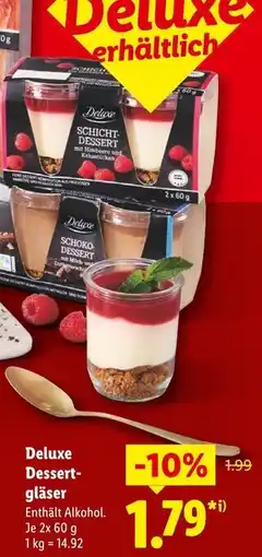 Lidl Deluxe schicht-dessert Angebot