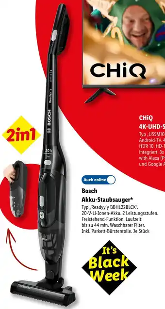 Lidl Bosch akku-staubsauger Angebot