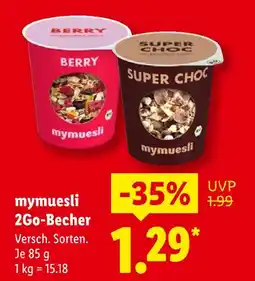Lidl Mymuesli berry 2go-becher Angebot