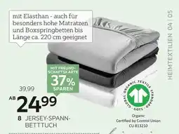 XXXLutz Bio:vio jersey-spannbetttuch „florentano“ Angebot