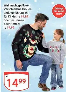 Globus Weihnachtspullover Angebot
