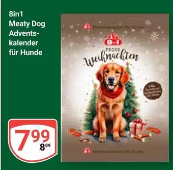 Globus 8in1 meaty dog adventskalender für hunde Angebot