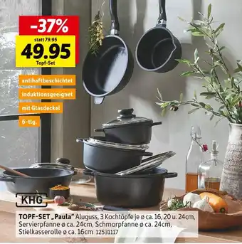SCONTO Khg topf-set paula Angebot