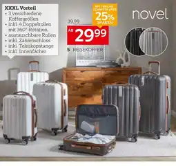 XXXLutz Novel reisekoffer klein, ca. 40 l, ca. 36 x 55 x 23 cm Angebot