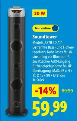 Lidl Soundtower Angebot