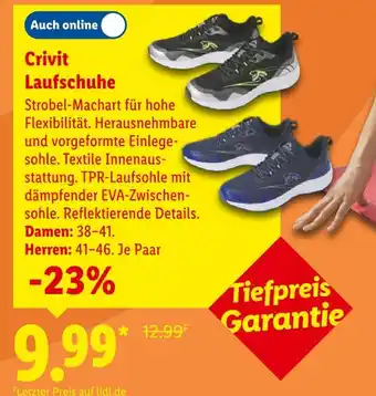 Lidl Crivit laufschuhe Angebot