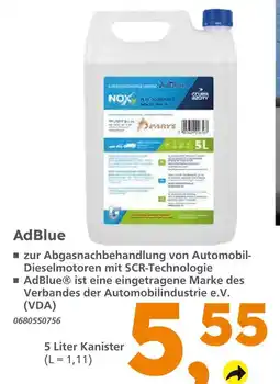 Globus Baumarkt Adblue Angebot