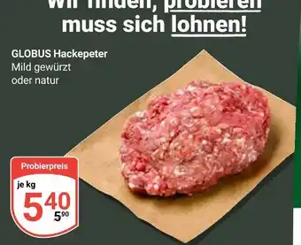 Globus Globus hackepeter mild gewürzt Angebot