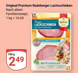 Globus Radeberger original premium radeberger lachsschinken Angebot