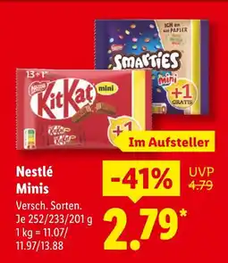 Lidl Nestlé kitkat minis Angebot