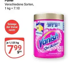 Globus Vanish oxi action pulver Angebot