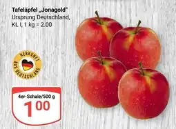 Globus Tafeläpfel jonagold Angebot