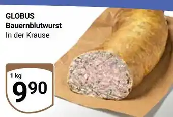 Globus Globus bauernblutwurst Angebot