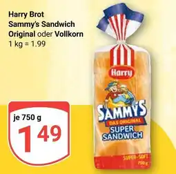 Globus Harry brot sammy's sandwich original Angebot