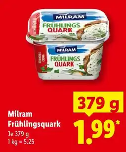 Lidl Milram frühlingsquark Angebot