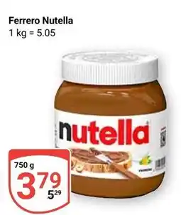 Globus Ferrero nutella Angebot