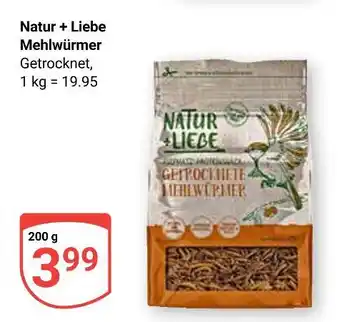 Globus Natur + liebe mehlwürmer Angebot